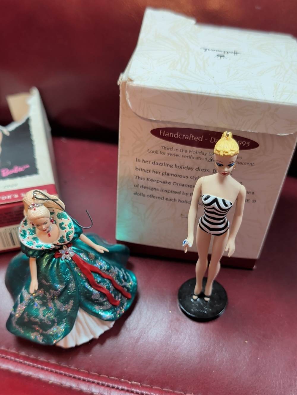 Hallmark Keepsake Barbie Collectors Bundle Of 2 1990's